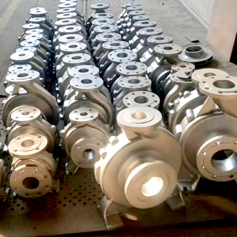 Pumpfodral harts sandgjutning